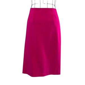 Missoni Dark Pink Midi Straight Pencil Skirt, Size 42 (US 6)